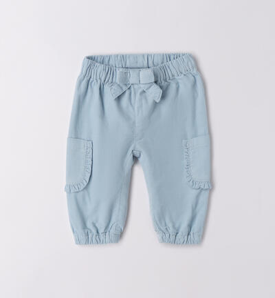 Baby girl pants LIGHT BLUE