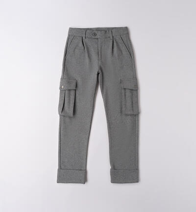 Pantaloni per ragazzo GRIGIO
