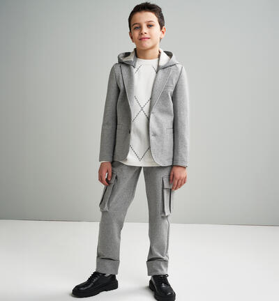 Pantaloni per ragazzo GRIGIO