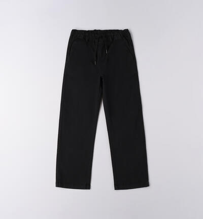 Trousers for boys BLACK