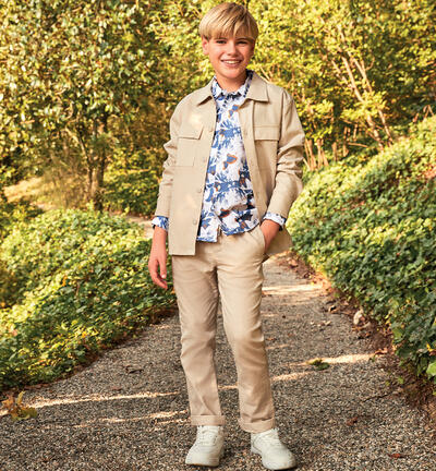Boys¿ trousers with pockets BEIGE