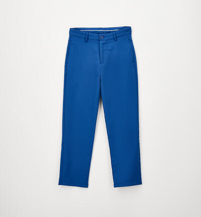 Elegant boy's trousers BLUE