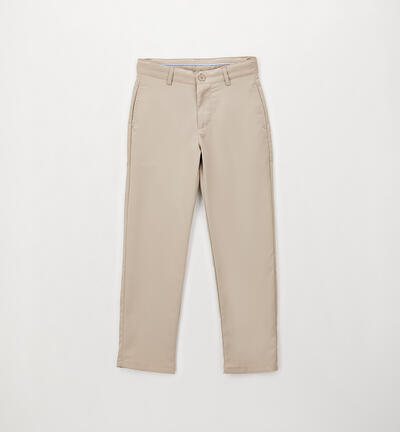 Elegant boy's trousers BEIGE