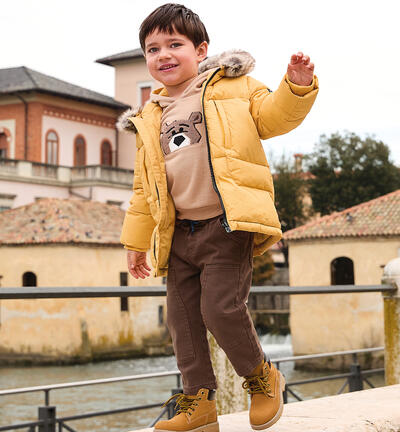 Pantaloni Sarabanda da bambino MARRONE