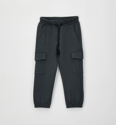 Kids' tracksuit trousers GREY
