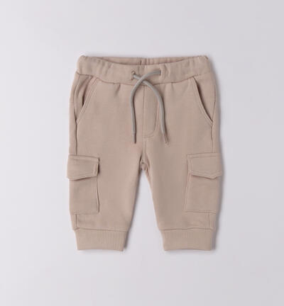 Pantaloni tuta bimbo BEIGE