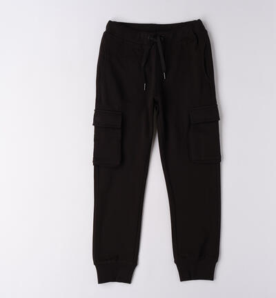Sweatpants for boys BLACK