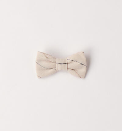 Minibanda newborn bow tie BEIGE
