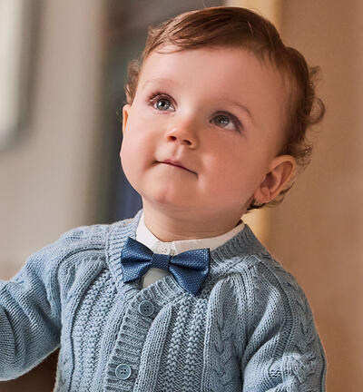Newborn Bow Tie LIGHT BLUE