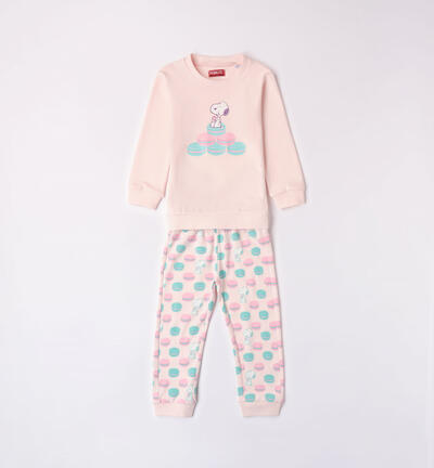 Girls' pink Snoopy pyjamas PINK