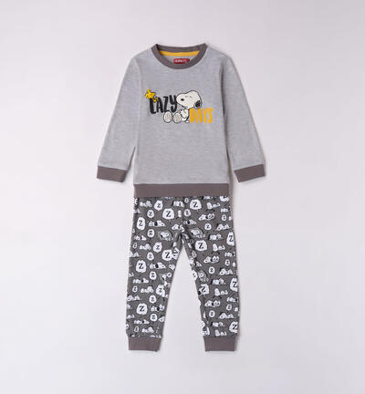 Boys' Snoopy pyjamas GREY