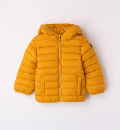 Boys' 100-gram padded jacket YELLOW