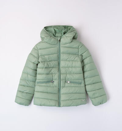 Girls' 100-gram down jacket GREEN