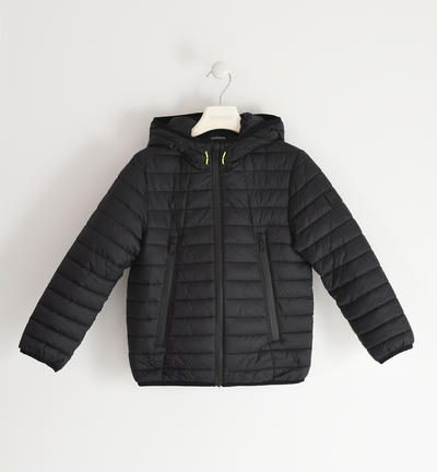 Boy's 100 grammes padded jacket BLACK