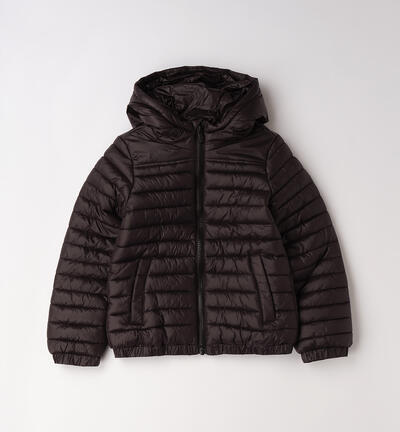 Down jacket for girls BLACK