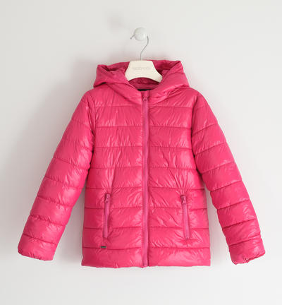 Piumino ragazza 100 grammi FUCSIA