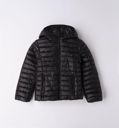 Girl's 100 gram padded jacket BLACK