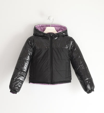 Piumino reversibile ragazza VIOLA