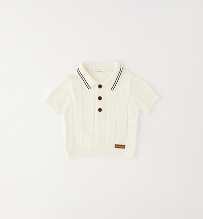 Pullover neonato Minibanda PANNA