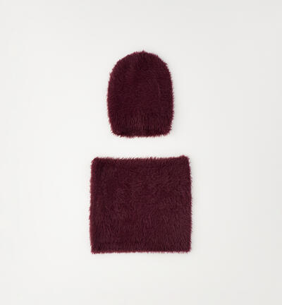Set Cappello e Sciarpa bambina VIOLA