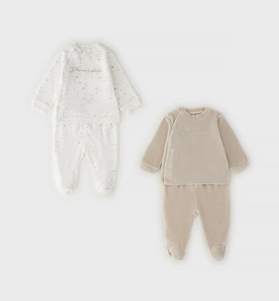 Baby Romper Set CREAM