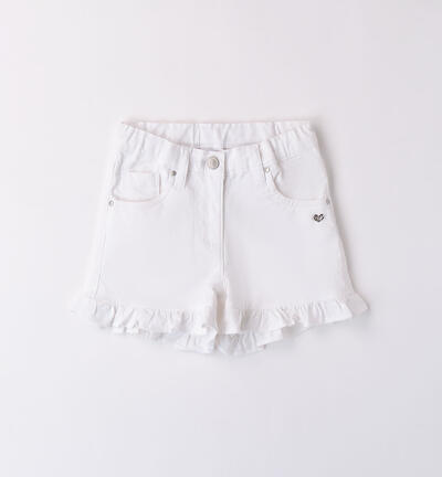 Girls' shorts WHITE
