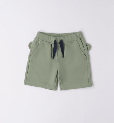 Simpatico pantalone corto bambino VERDE