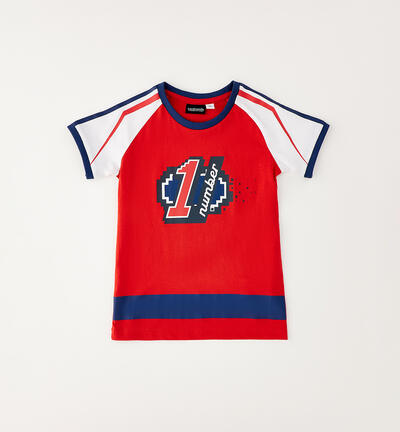 100% cotton children's T-shirt RED