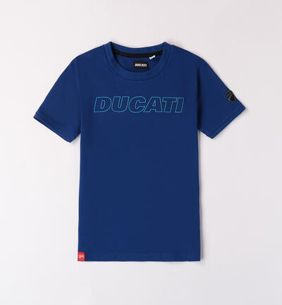 Ducati T-shirt in 100% cotton BLUE
