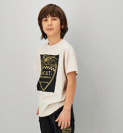 T-shirt 100% cotone Ducati GRIGIO