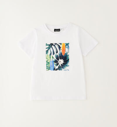 T-shirt bambino 100% cotone BIANCO