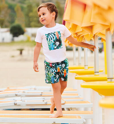 T-shirt bambino 100% cotone BIANCO