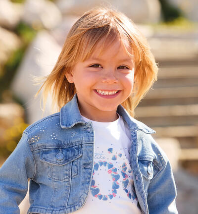T Shirt da bambina BIANCO
