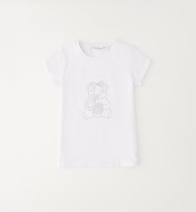 Sarabanda girls' T-shirt WHITE