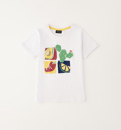 T-Shirt da bambino Sarabanda BIANCO