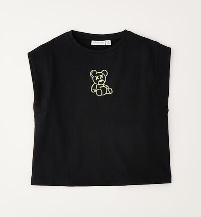 Sarabanda Girls' T-Shirt BLACK