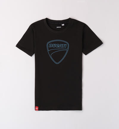 100% cotton Ducati T-shirt BLACK