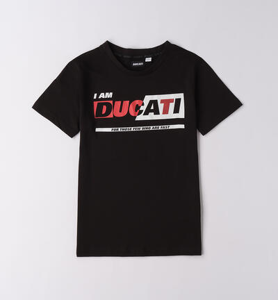 T-shirt Ducati ragazzo NERO