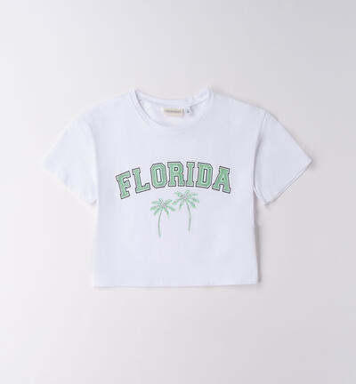T-Shirt per ragazza BIANCO