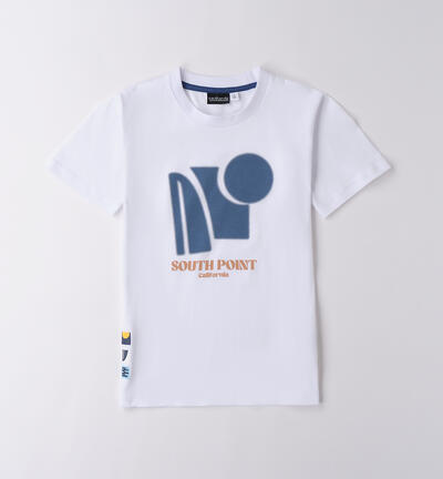 T-shirt per ragazzo Sarabanda BIANCO