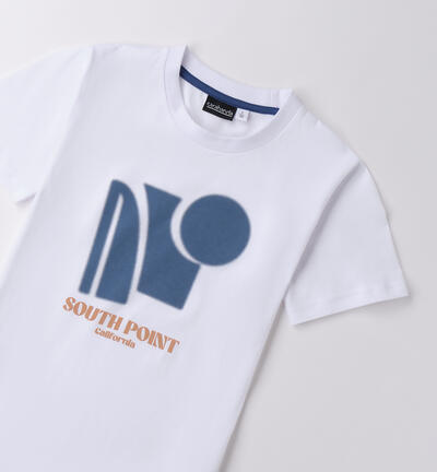 T-shirt per ragazzo Sarabanda BIANCO