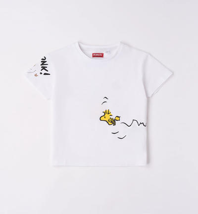 T-shirt ragazza con Snoopy BIANCO