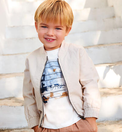 Sarabanda children's T-shirt CREAM