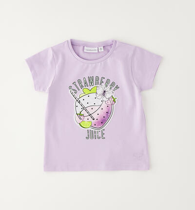 Sarabanda T-shirt for girls VIOLET