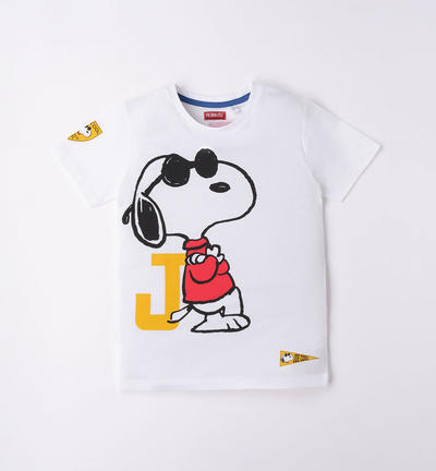 Boys' Snoopy t-shirt WHITE