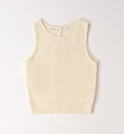 Top da ragazza Sarabanda GIALLO