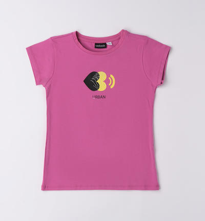 T-shirt avvitata ragazza VIOLA