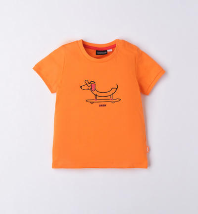 Boys' t-shirt ORANGE