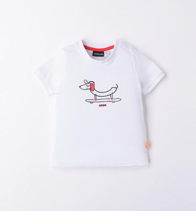 Boys' t-shirt WHITE