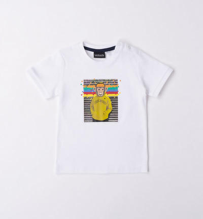 T-shirt bambino stampe varie GIALLO